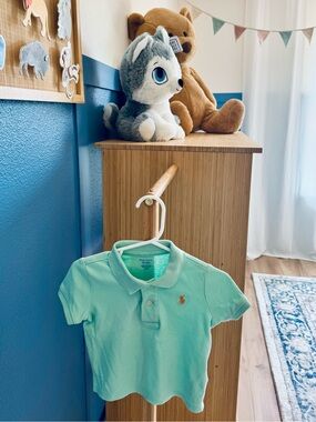 Ralph Lauren Kids Mint Green Polo Shirt